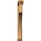 Ekena Millwork Westlake Slat Smooth Bracket w/ Offset Brace, Western Red Cedar, 5 1/2"W x 46"D x 46"H BKT0604X46X46WTL06SWR - alternate 4